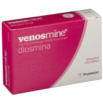 Venosmine 450 mg compresse venosmine 450 mg polvere per sospensione orale diosmina