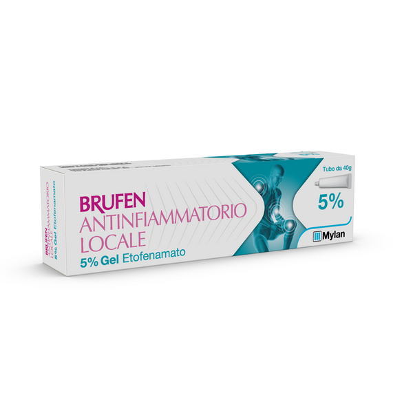 BRUFEN Antinfiammatorio locale gel 5% etofenamato - 40gr