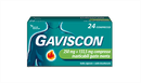 Gaviscon "250 mg + 133,5 mg compresse masticabili gusto menta"24 compresse"