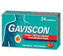 Gaviscon 250mg + 133,5mg per Bruciore di Stomaco Occasionale gusto fragola - 24 Compresse masticabili