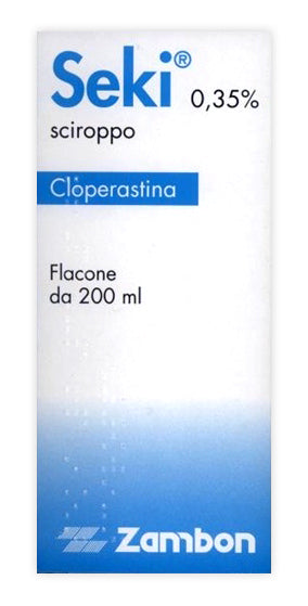 Seki 3,54 mg/ml jarabe de fendizoato de cloperastina