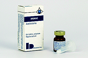 Brunac 5% eye drops, acetylcysteine ​​solution