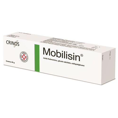 Mobilisin 40 g crema ácido flufenámico + monosalicilato de etilenglicol + glicosaminoglicanopolisulfato