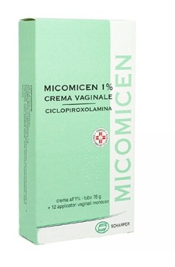 Micomicen 1% crema vaginale  micomicen 100 mg ovuli  ciclopiroxolamina