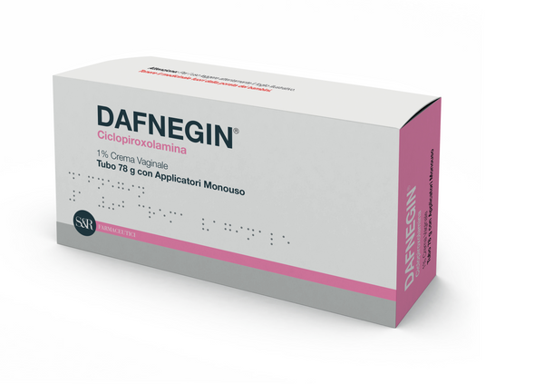 Dafnegin 1% crema vaginale dafnegin 100 mg ovuli vaginali ciclopiroxolamina