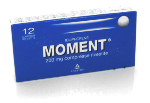 MOMENT 200 mg ibuprofene - 12 compresse rivestite