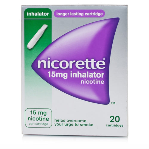 Nicorette 10 mg inhalation solution nicorette 15 mg inhalation solution nicotine