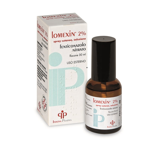 Lomexin "2% cutaneous spray, solution"30 ml bottle"