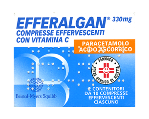 Efferalgan 330 mg comprimidos efervescentes con vitamina C paracetamol/ácido ascórbico