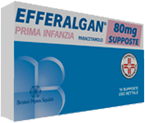 Efferalgan lattanti 80 mg supposte efferalgan prima infanzia 150 mg supposte efferalgan bambini 300 mg supposte paracetamolo