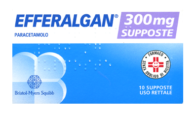 Efferalgan lattanti 80 mg supposte efferalgan prima infanzia 150 mg supposte efferalgan bambini 300 mg supposte paracetamolo