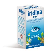 Iridina due 0,5mg/ml collirio, soluzione nafazolina cloridrato