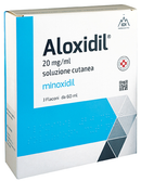 Aloxidil 20 mg/ml soluzione cutanea minoxidil