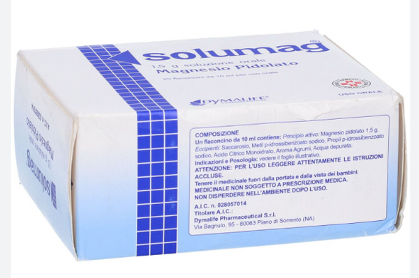 Solumag 2,25 g polvere per soluzione orale pidolato di magnesio