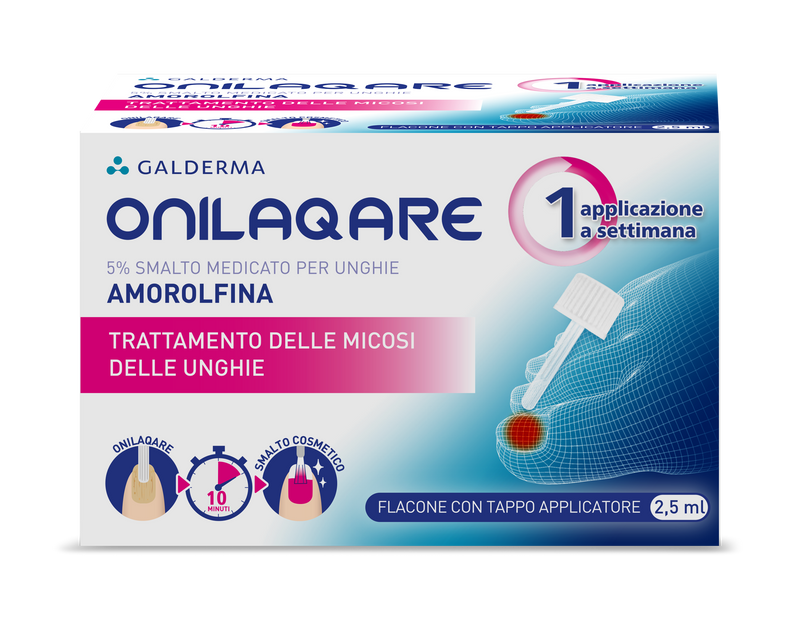 Onilaqare 5% smalto medicato per unghie amorolfina