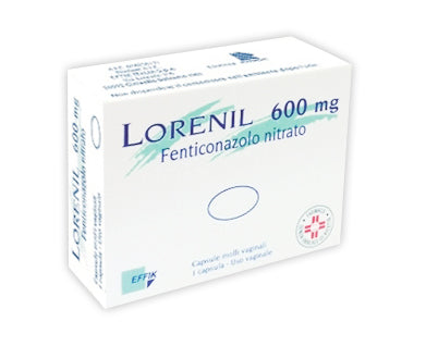 Lorenil 200 mg capsule molli vaginali lorenil 600 mg capsule molli vaginali fenticonazolo nitrato