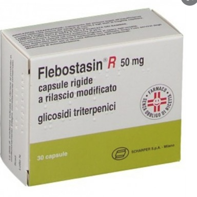 Flebostasin r 50 mg capsule rigide a rilascio modificato