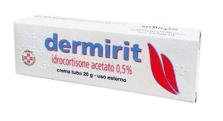 Dermirit hydrocortisone acetate 0.5% cream