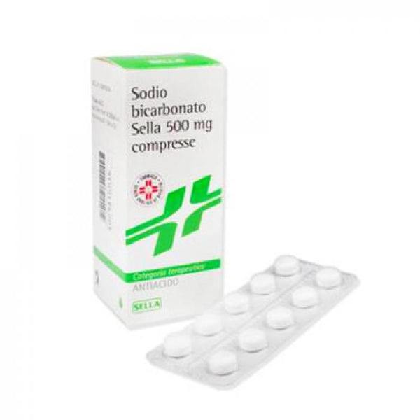 Sodio bicarbonato sella 500 mg compresse sodio bicarbonato