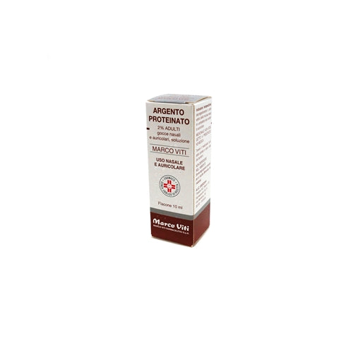 Argento proteinato "2% gocce nasali, soluzione"flacone 10 ml"