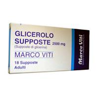 Glicerolo mv adulti 2,250 g supposte 18 supposte