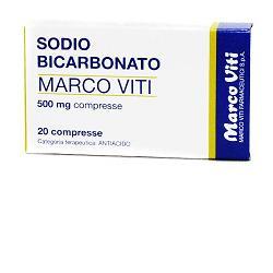 MARCO VITI - Sodio bicarbonato marco viti 500 mg compresse sodio bicarbonato