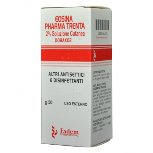 Eosina pharma trenta 1% soluzione cutanea eosina pharma trenta 2% soluzione cutanea eosina