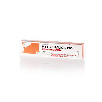 Metile salicilato nova argentia 100 mg/g unguento metile salicilato