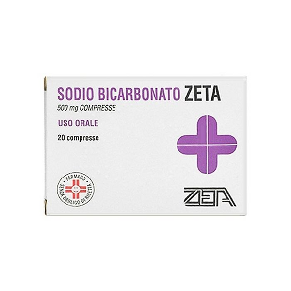 Sodio bicarbonato zeta 500 mg compresse sodio bicarbonato