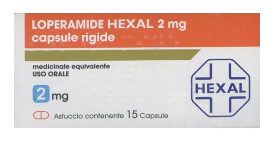 Loperamide hexal 2 mg capsule rigide medicinale equivalente