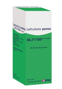 Lattulosio pensa 66,7g/100 ml sciroppo lattulosio medicinale equivalente