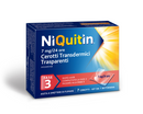 Niquitin 7mg/24 ore nicotina per smettere di fumare - 7 Cerotti Transdermici Trasparenti