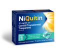 Niquitin 21mg/24 ore nicotina per smettere di fumare - 7 Cerotti Transdermici Trasparenti