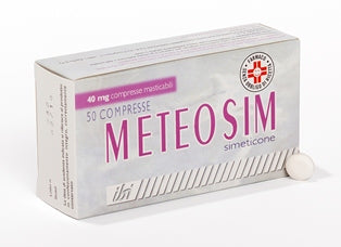 Meteosim 40 mg compresse masticabili  simeticone