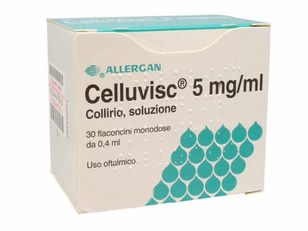 Celluvisc 5 mg/ml collirio, soluzione carmellosa sodica