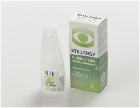 Stillergy 0,05% + 0,3% collirio, soluzione tetrizolina cloridrato e feniramina maleato