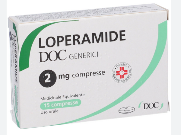 Loperamide doc generici 2 mg compresse medicinale equivalente