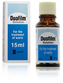 Duofilm 16,7% + 15% collodio acido salicilico + acido lattico