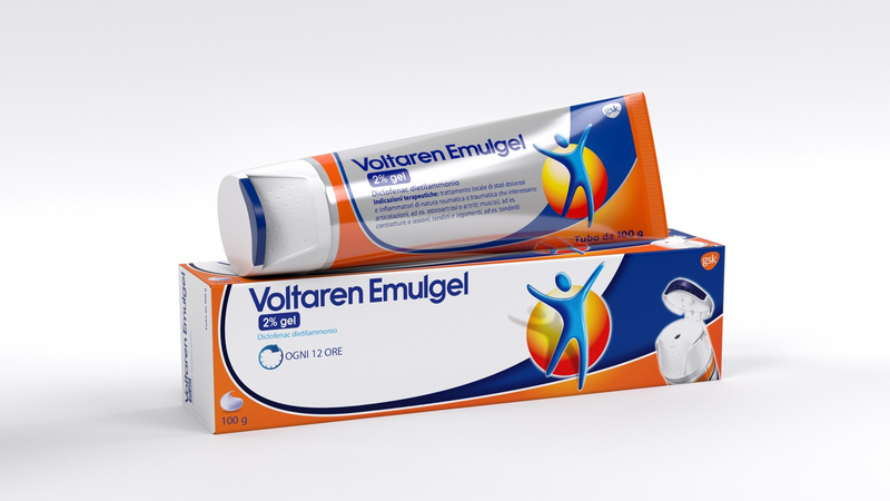 Voltaren emulgel 2% gel diclofenac dietilammonio