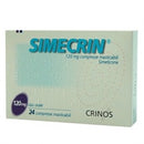 Simecrin 40 mg compresse masticabili simecrin 80 mg compresse masticabili simecrin 120 mg compresse masticabili simeticone