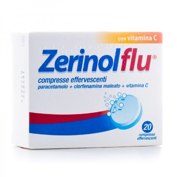 Zerinolflu compresse effervescenti