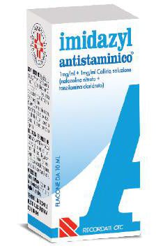 Imidazyl antistaminico 1 mg/ml + 1 mg/ml collirio, soluzione  nafazolina nitrato + tonzilamina cloridrato