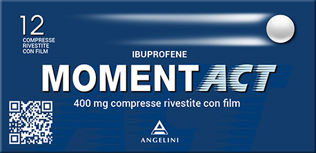 MOMENTAct 400 mg ibuprofene - 12 compresse rivestite