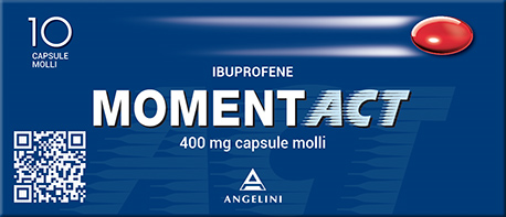 MOMENTAct 400 mg ibuprofene - 10 capsule molli