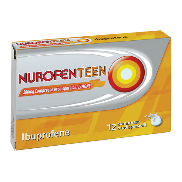 Nurofenteen 200 mg compresse orodispersibili menta ibuprofene