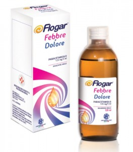 Flogar febbre e dolore 120 mg/5 ml soluzione orale paracetamolo