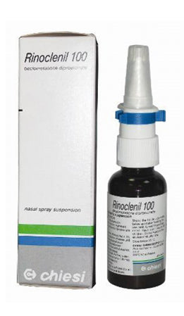 Rinoclenil 100 microgrammi spray nasale, sospensione beclometasone dipropionato