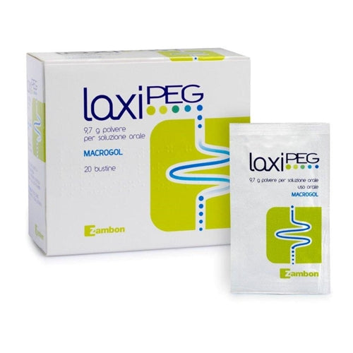 Laxipeg 9,7 g polvere per soluzione orale  macrogol 4000