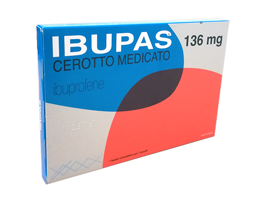 Ibupas 136 mg cerotto medicato ibuprofene