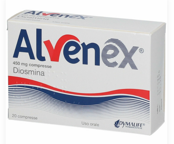 Alvenex 450 mg compresse  alvenex 450 mg polvere per sospensione orale  diosmina